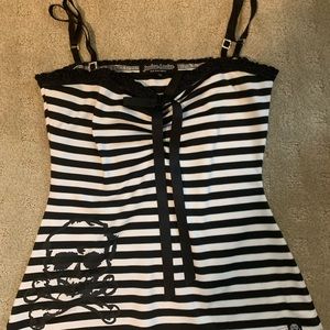AVRIL LAVIGNE INSPIRED SKULL TANK / CAMI